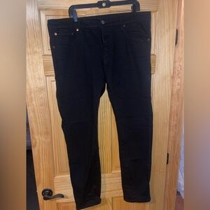 American Eagle Black Skinny Jean 38x32